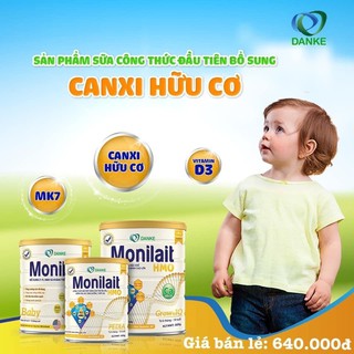 sữa monilat baby dành cho bé từ 0-12 tháng tuổi