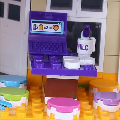 Đồ chơi Lắp ghép Mô hình FriendsBela 10859 Friendship House Ngôi nhà tình