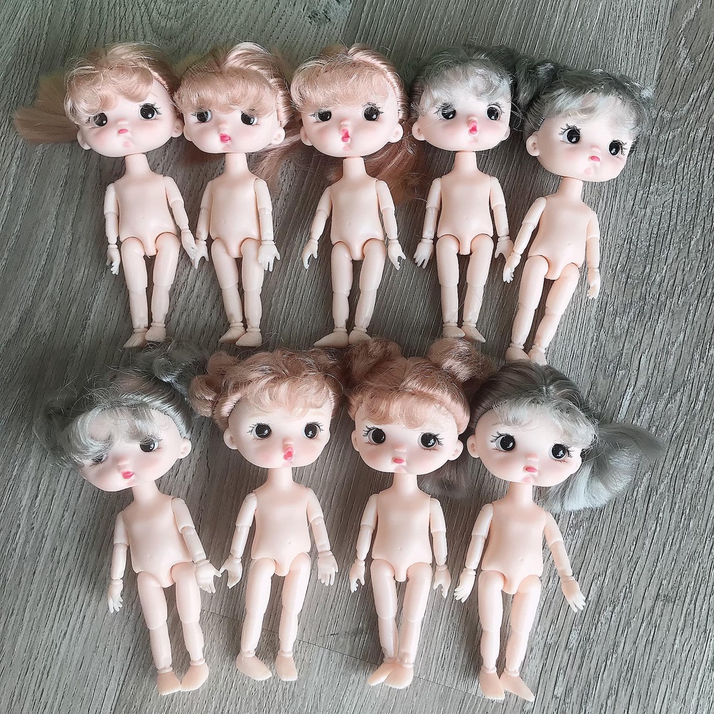 Búp Bê em bé 9 -13cm chibi đáng yêu