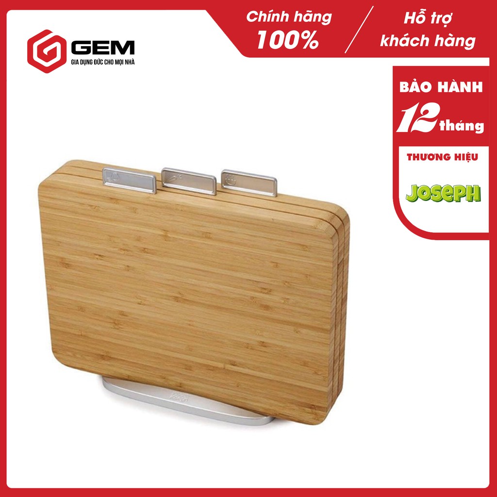 Bộ thớt tre JOSEPH BAMBOO kháng khuẩn [NHẬP ĐỨC]