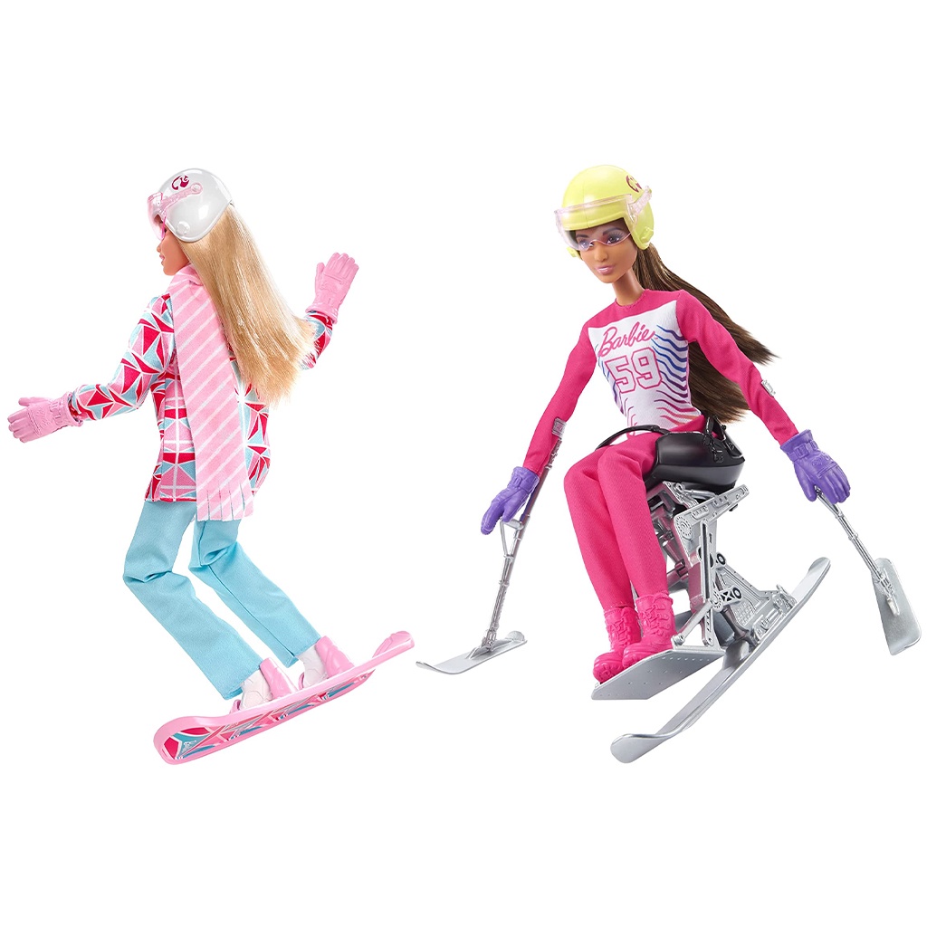 MỚI Bộ Sưu Tập Búp Bê Barbie Các Môn Thể Thao Mùa Đông Winter Sports