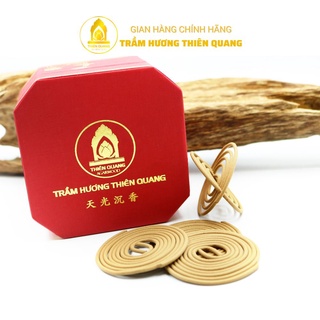 Nhang Vòng Trầm Hương 100% Thiên Nhiên Thiên Quang