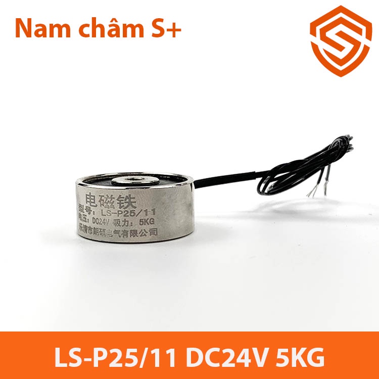 Nam châm điện LS-P25/11 24V 5KG