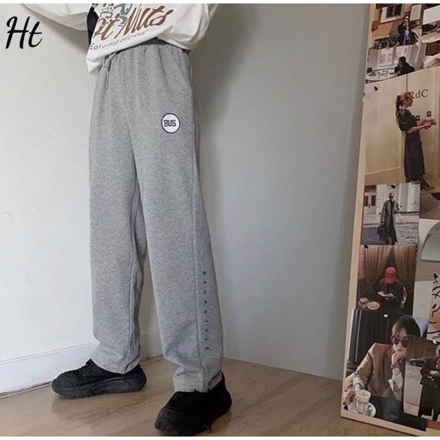 Quần bom Bus 3 màu 🆘 3 màu: đen, trắng , xám Chất liệu: da cá Form thụng có chốt chân dáng thể thao