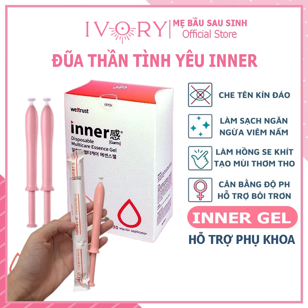 Inner Gel  Dùng Thử  Đũa Thần Inner Gel Dung Dịch Vệ Sinh Phụ Nữ - SIÊU HOT - Số 1 Hàn Quốc Sạch Thơm Làm Hồng Cô Bé