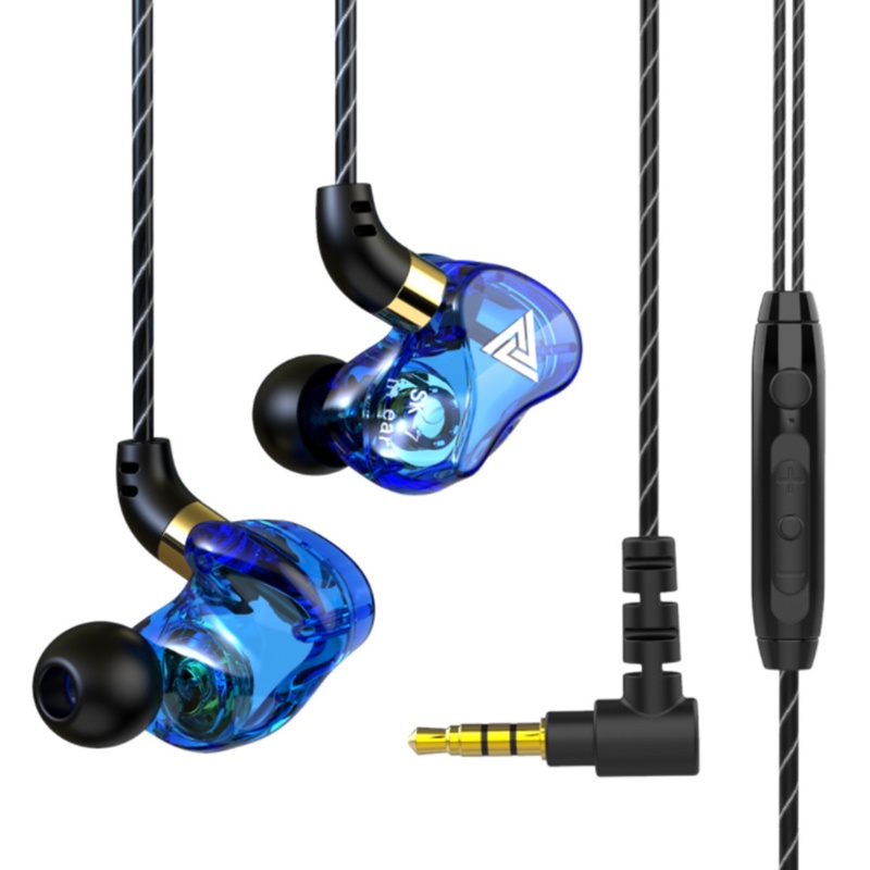 Tai Nghe Nhét Tai HIFI Có Micro 1 2m Âm Thanh Siêu Trầm Thiết Kế Thể Thao Chất Lượng Cao