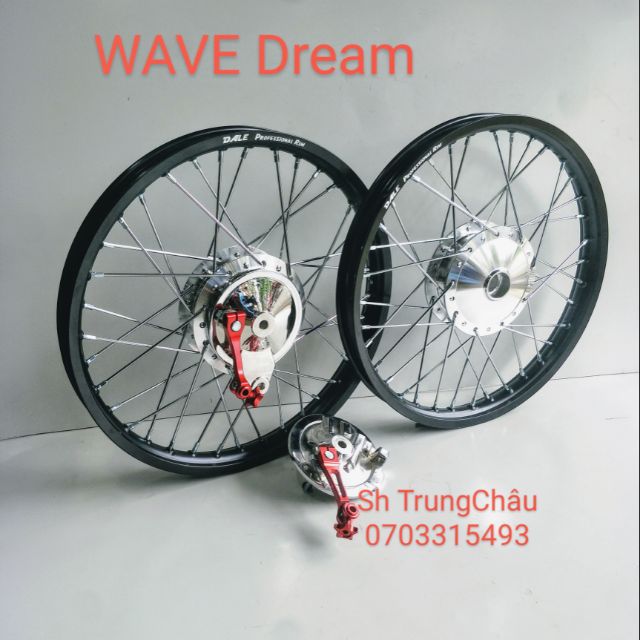 CẶP BÁNH CĂM WAVE DRAEM THẮNG ĐÙM NIỀN BANZAI THÁI 1.41.4 KÈM HAI MÁ ĐÙM