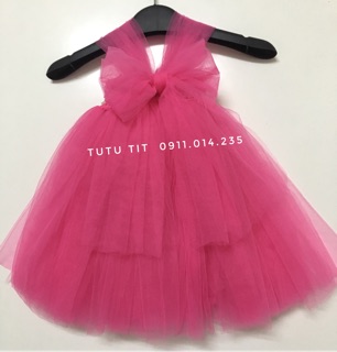 Váy Tutu hồng cho Bé