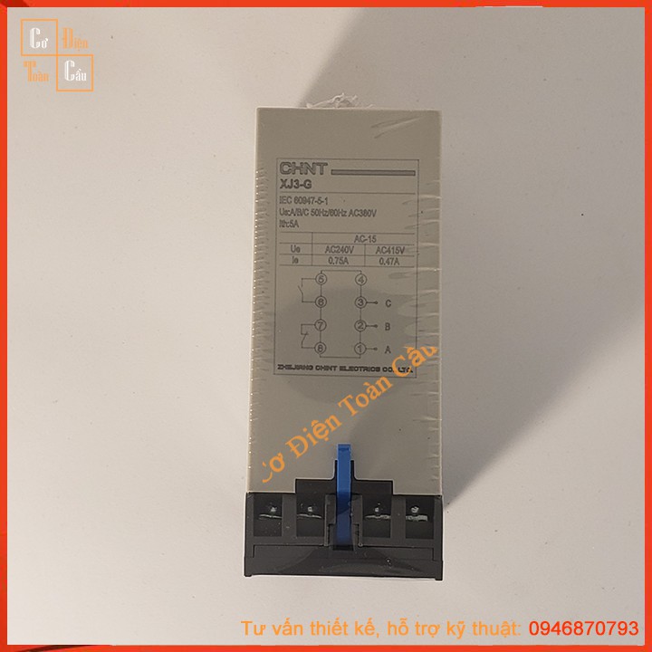 Rơle  bảo vệ điện áp 3 pha Chint XJ3-D, XJ3-G