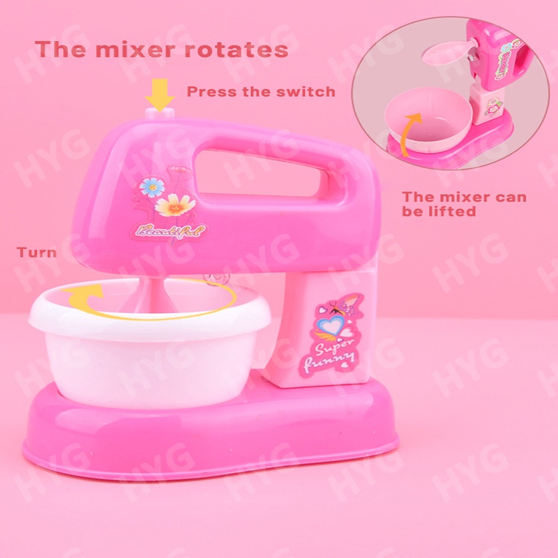 Máy giặt HYG Toys đồ chơi mini tương tác với trẻ nhỏ