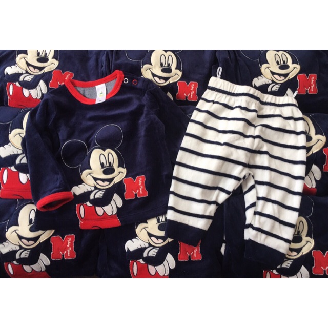 Bộ băng lông Mickey bé trai