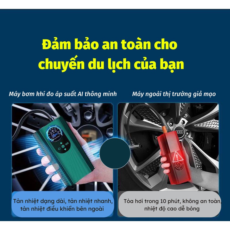 Bơm Ô Tô Bơm Điện Cho Xe Hơi Nhanh Chóng Tiện Lợi Bơm Nhanh Thiết Kế Mới Nhất Nhỏ Gọn titan.st