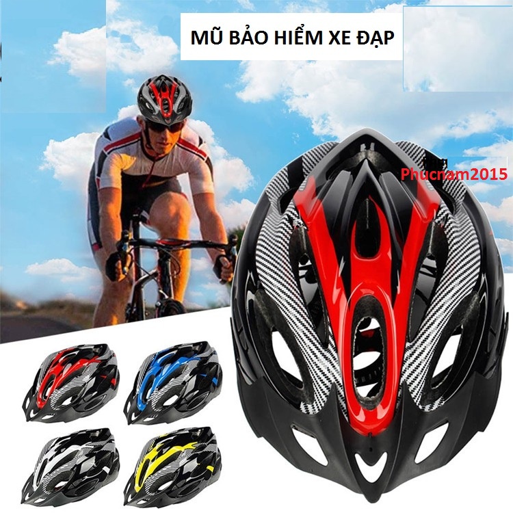 Mũ Bảo Hiểm Xe Đạp Thể Thao Siêu Nhẹ Hàng Cao Cấp Loại 1 Bikeboy