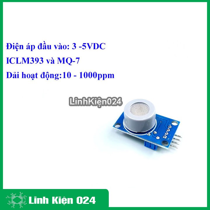 Module Cảm Biến Khí CO MQ7