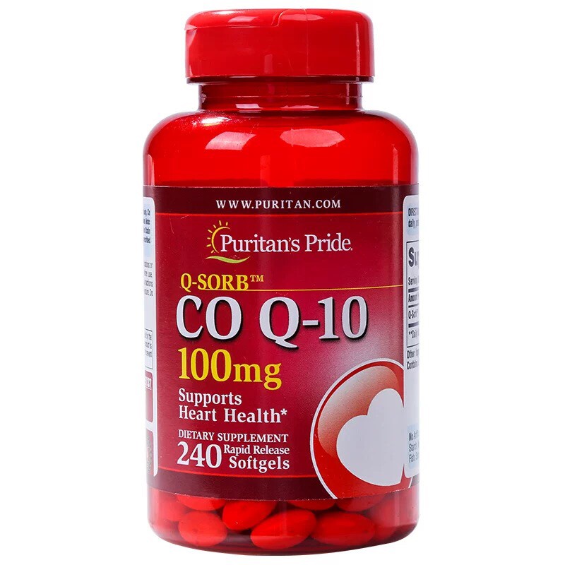 Viên uống Q-SORB Coenzyme Q10 nhập khẩu Mỹ giúp giảm mỡ máu, phòng ngừa đột quỵ, chống oxi hóa, chống gốc tự hiệu quả