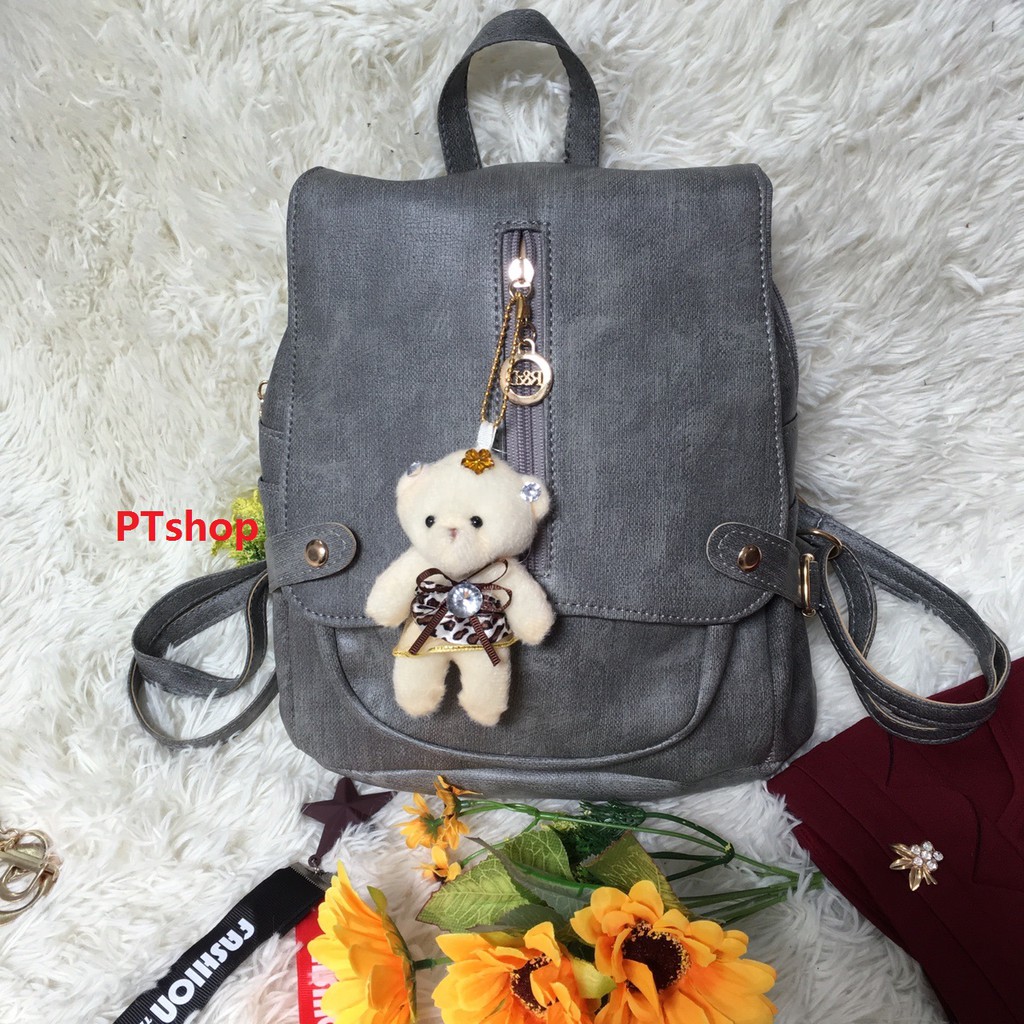 BALO NỮ KÈM GẤU LISA CỰC XINH