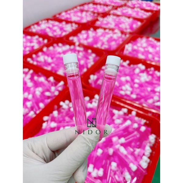Lẻ ống nghiệm nhựa 5ml chiết mỹ phẩm