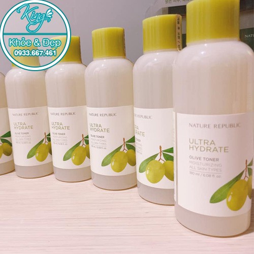 Nước Hoa Hồng Nature Republic Ultra Hydrate Olive Toner