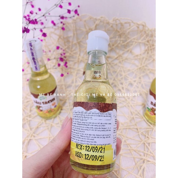 Dầu ăn cho bé _ sachi 60ml