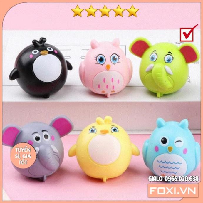 Set 6 thú dễ thương-đồ chơi chạy đà-chạy bằng dây cót hình các con vật siêu cute cho các bé