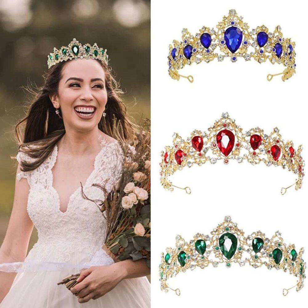 DANILO Vương Miện Cô Dâu Nhiều Màu Sang Trọng