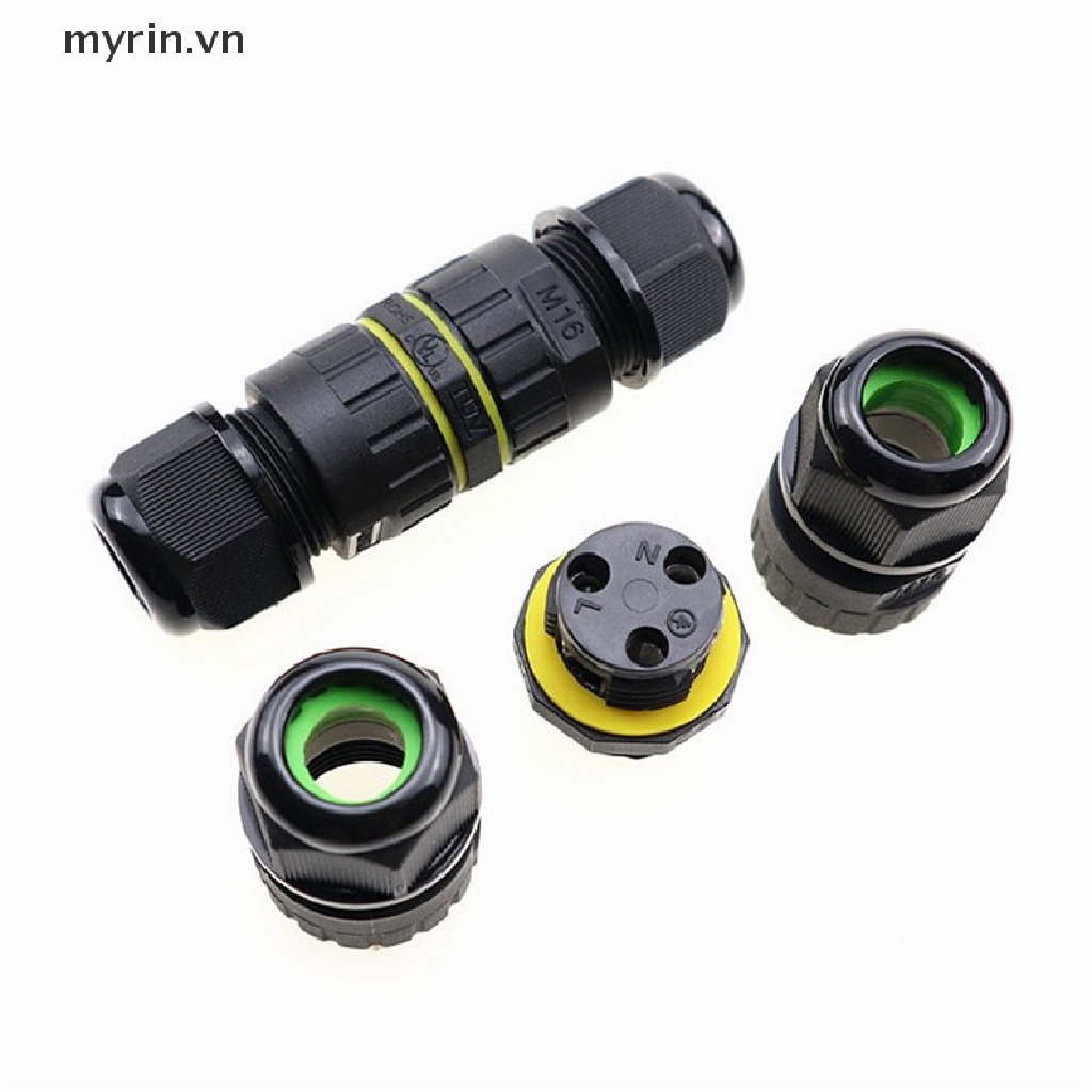 Hộp Kết Nối Dây Điện Chống Nước IP68 3Pin M16