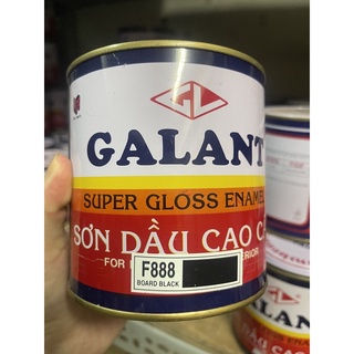 Sơn dầu galan của thái f888 màu đen mờ