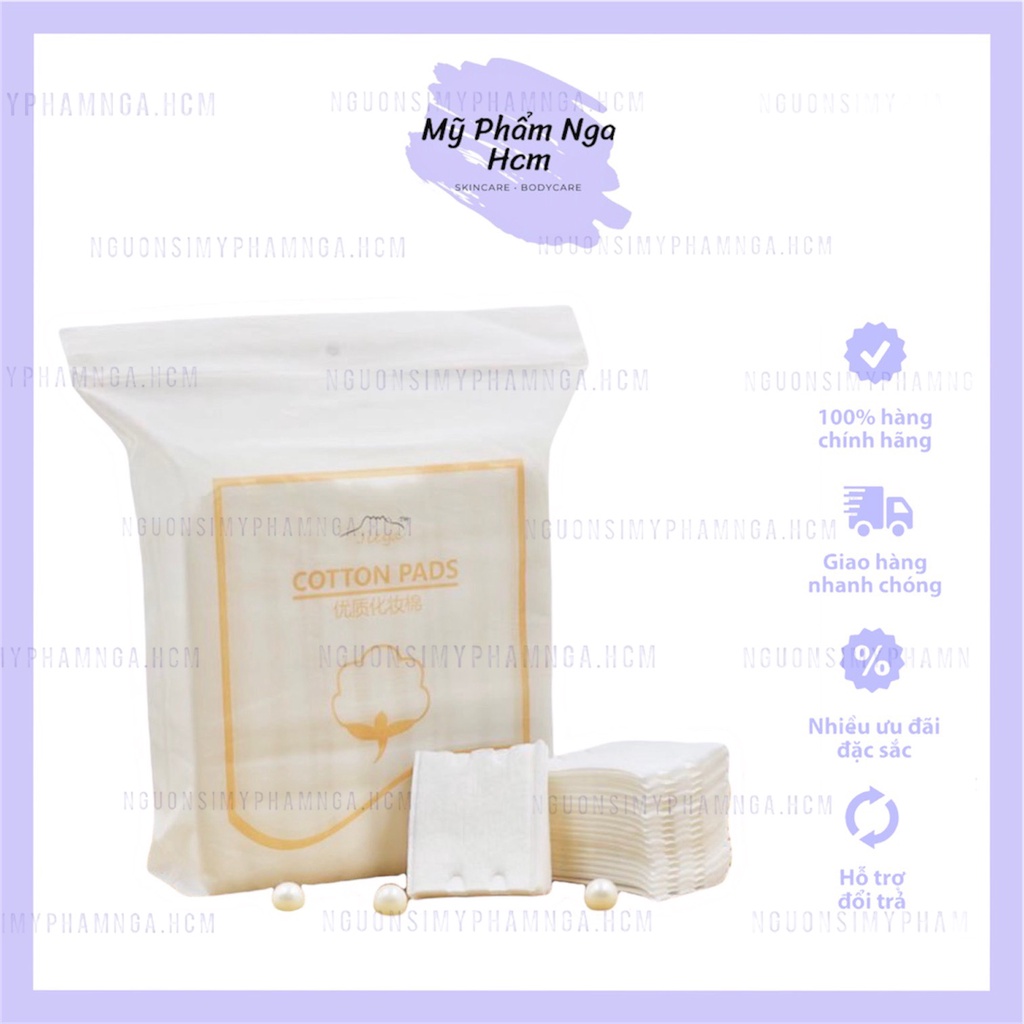 Bông tẩy trang Cotton Pads loại 222 miếng 3 lớp - Nội địa Trung