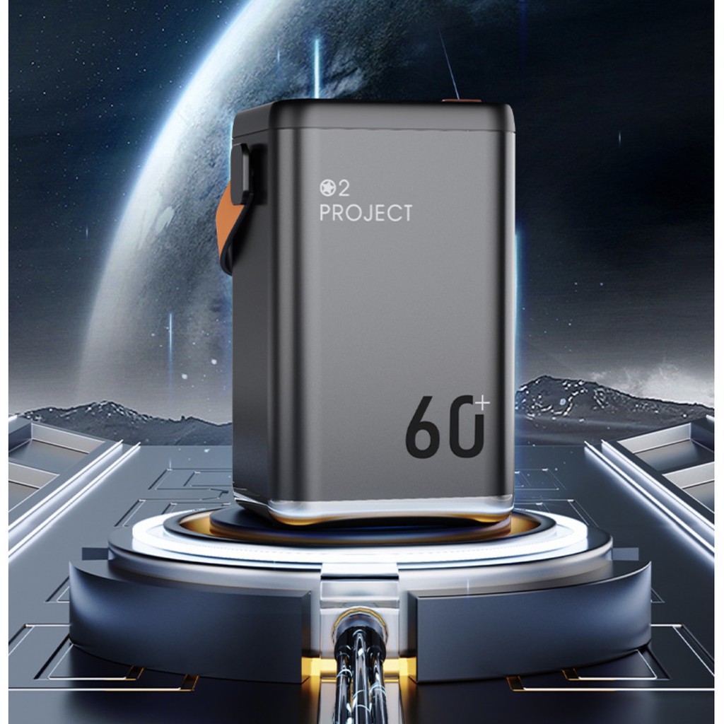 Trạm Sạc pin dự phòng dung lượng lớn 60.000mAh PROJECT 60+ 36w đ⚡️⚡️