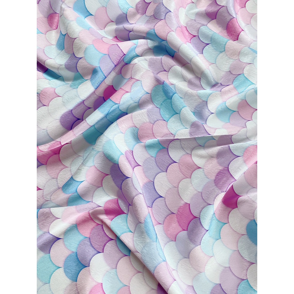 Vải lụa may áo dài, váy, sơ mi, tiệm vải của Hạp, mã 14, lụa vân xương cá chất mềm mịn