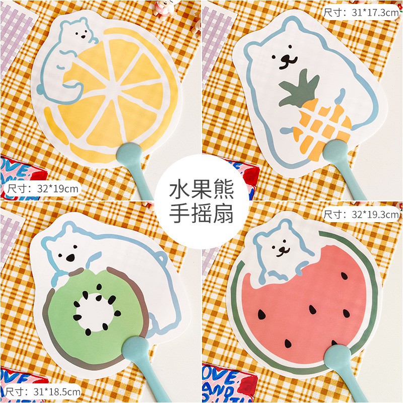 Quạt Nhựa Cầm Tay Hình Sao Xinh Xắn