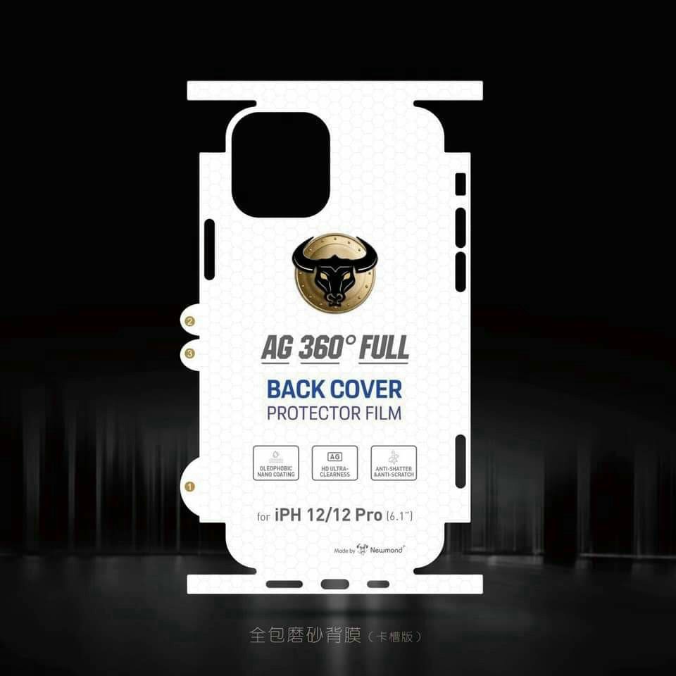 Miếng dán lưng PDF cho iPhone X, Xsmax, 11Promax, 12Promax, 13Promax chống trầy xước, bụi bẩn, vân tay