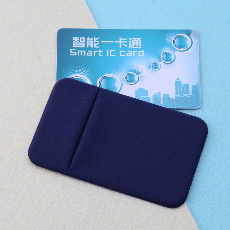 Ví mềm co giãn siêu mỏng tự dính cho để thẻ ID