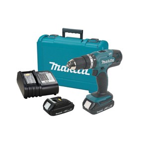 Máy khoan búa vặn vít dùng pin makita dhp453sye