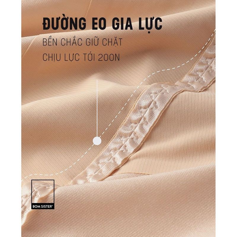 Quần gen bụng định hình lưng cao nâng mông bằng lụa