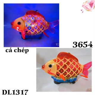 Lồng đèn trung thu cá chép dùng pin