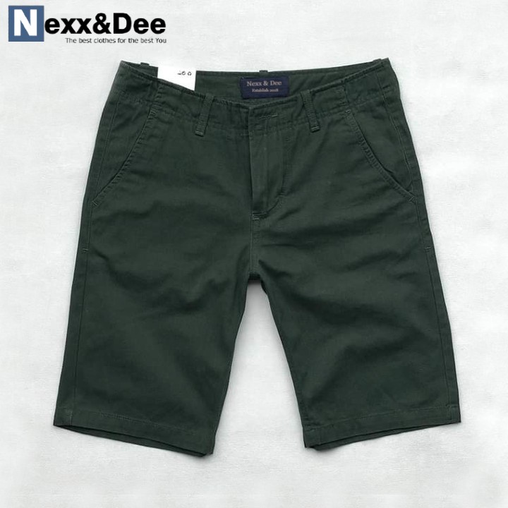 Quần short nam, short kaki nam form rộng có size lớn big size cao cấp Nexx&amp;Dee QS03