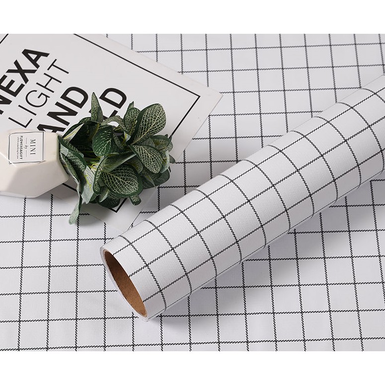 Bộ sưu tập các mẫu giấy dán tường họa tiết ô kẻ - khổ rộng 45cm ( nhiều mẫu) | BigBuy360 - bigbuy360.vn