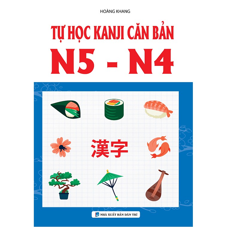 Sách - Tự học Kanji căn bản N5 - N4