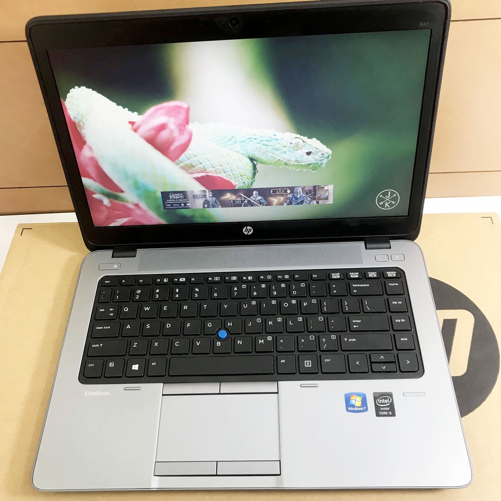 Laptop Hp Elitebook 840 G1 core i5-4300u,ram 4Gb,ssd 120gb, máy đẹp likenew ,tặng balo MH96 cao cấp