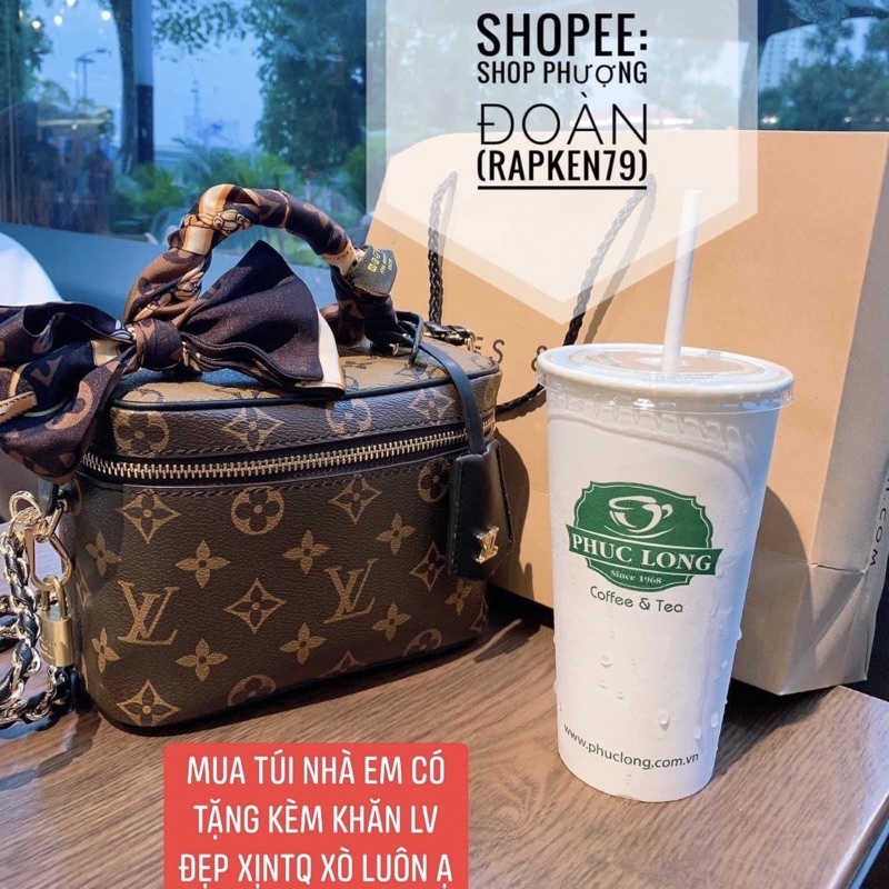 Túi Trống Cặp Lồng Size 16-20cmTặng khăn Lụa Kèm Hộp Có Quai Xách (Ảnh Thật)
