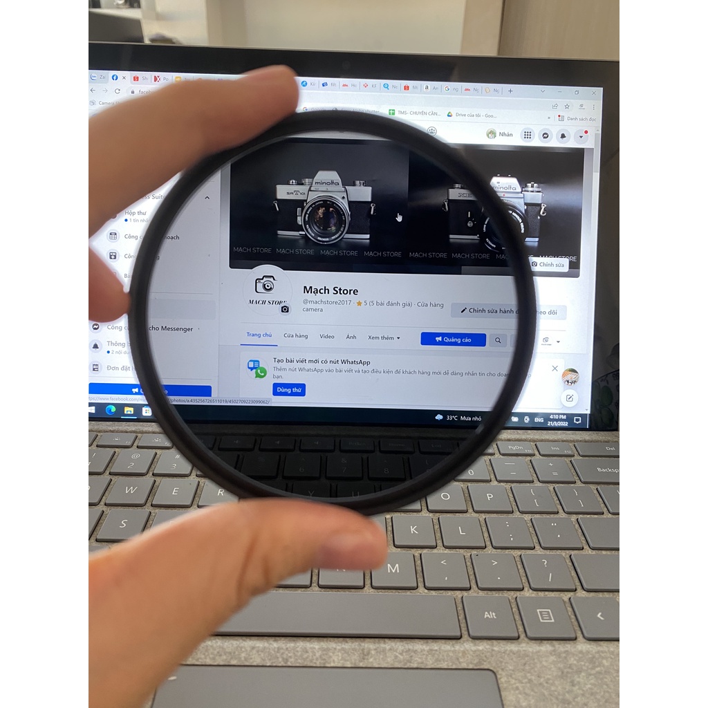 FILTER ND - KÍNH LỌC GIÚP PHƠI SÁNG BAN NGÀY PRO1 D PRO ND-16 82MM