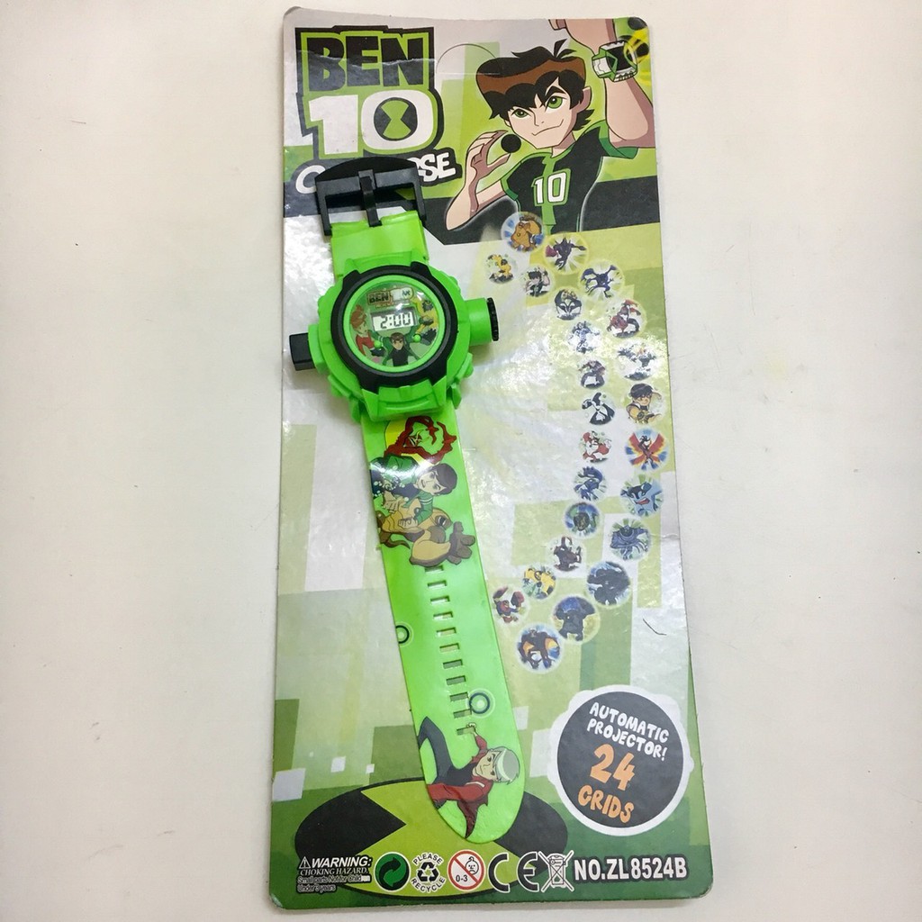 Đồ Chơi Đồng Hồ Ben 10 Phản Chiếu 24 Hình Độc Đáo .