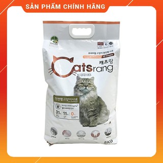 Hạt Catsrang thức ăn cho mèo nhập khẩu Hàn Quốc - Túi Cty 5kg