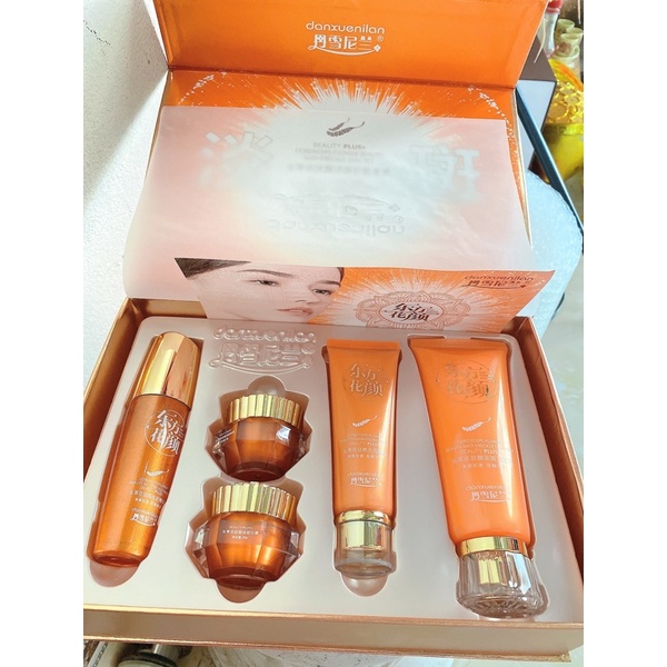 Bộ sản phẩm Kem Hoàng cung cam vip chính hãng 5 món