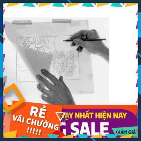 [ BÁN CHẠY ]  Giấy can vẽ tranh khổ ( a4 10 tờ )