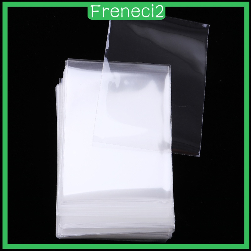 [FRENECI2] 100 Pieces Card Sleeves Protector Protective Transparent Sleeves 60x90mm