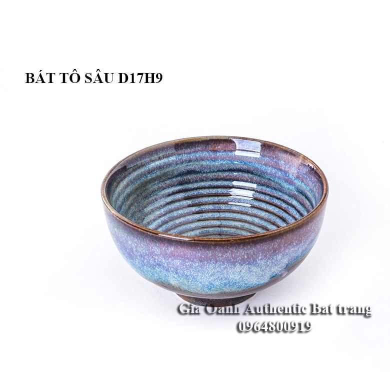 BÁT TÔ MEN HỒNG TUYẾT- ĐẸP VÀ SANG TRỌNG cho bữa ăn gia đình bạn-Xưởng Gốm sứ Gia Oanh Authentic Bát tràng