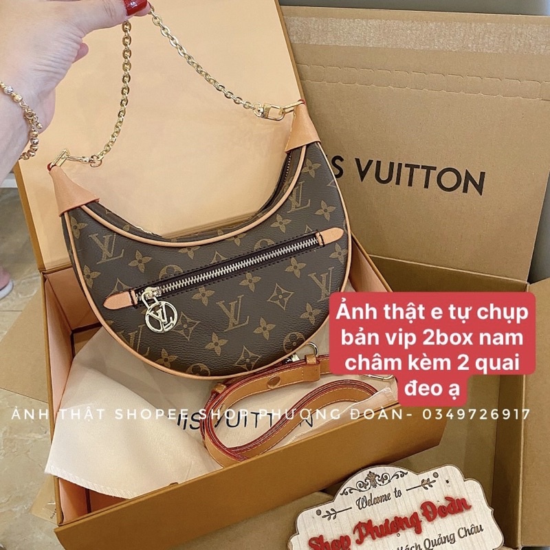 Túi Eo Vi dáng thuyền size 22cm BẢN 2 BOX VIP