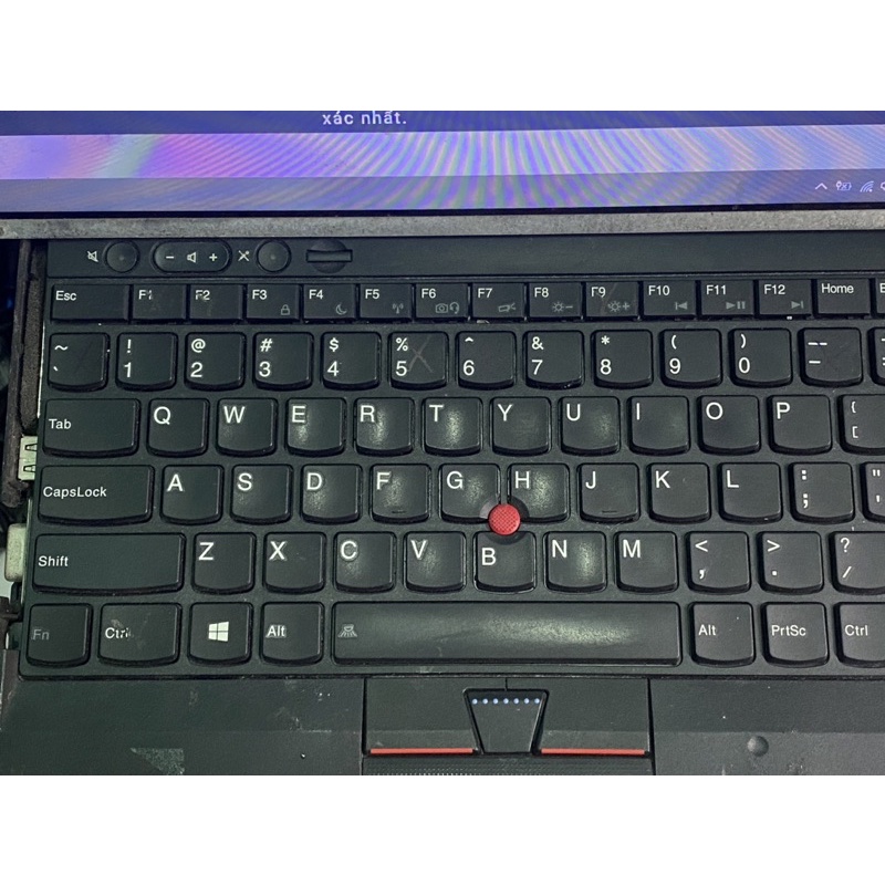 bàn phím lỗi laptop x230 t430 t530 như hình đã test chữ không thấy liệt không bảo hành phím zin